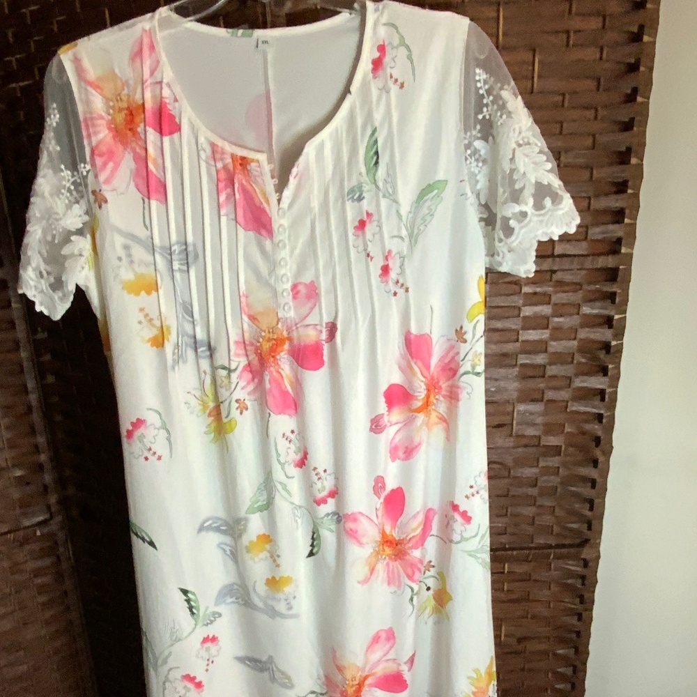 Maxi Dress short Sleeves